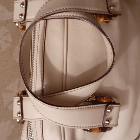 GUCCI BAMBOO AUTHENTIC BOSTON BAG EUC - Picture 9 of 16